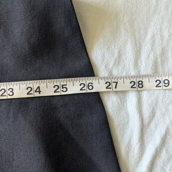 Aritzia Babaton Black Blazer Keith Japanese Fabric Jacket Open Blazer Pockets 8 - Picture 10 of 10